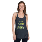 FlowerMood Women's Racerback Tank - Alivwood