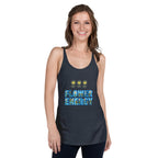 FlowerEnergy Women's Racerback Tank - Alivwood