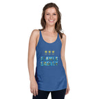 FlowerEnergy Women's Racerback Tank - Alivwood