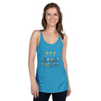 FlowerEnergy Women's Racerback Tank - Alivwood