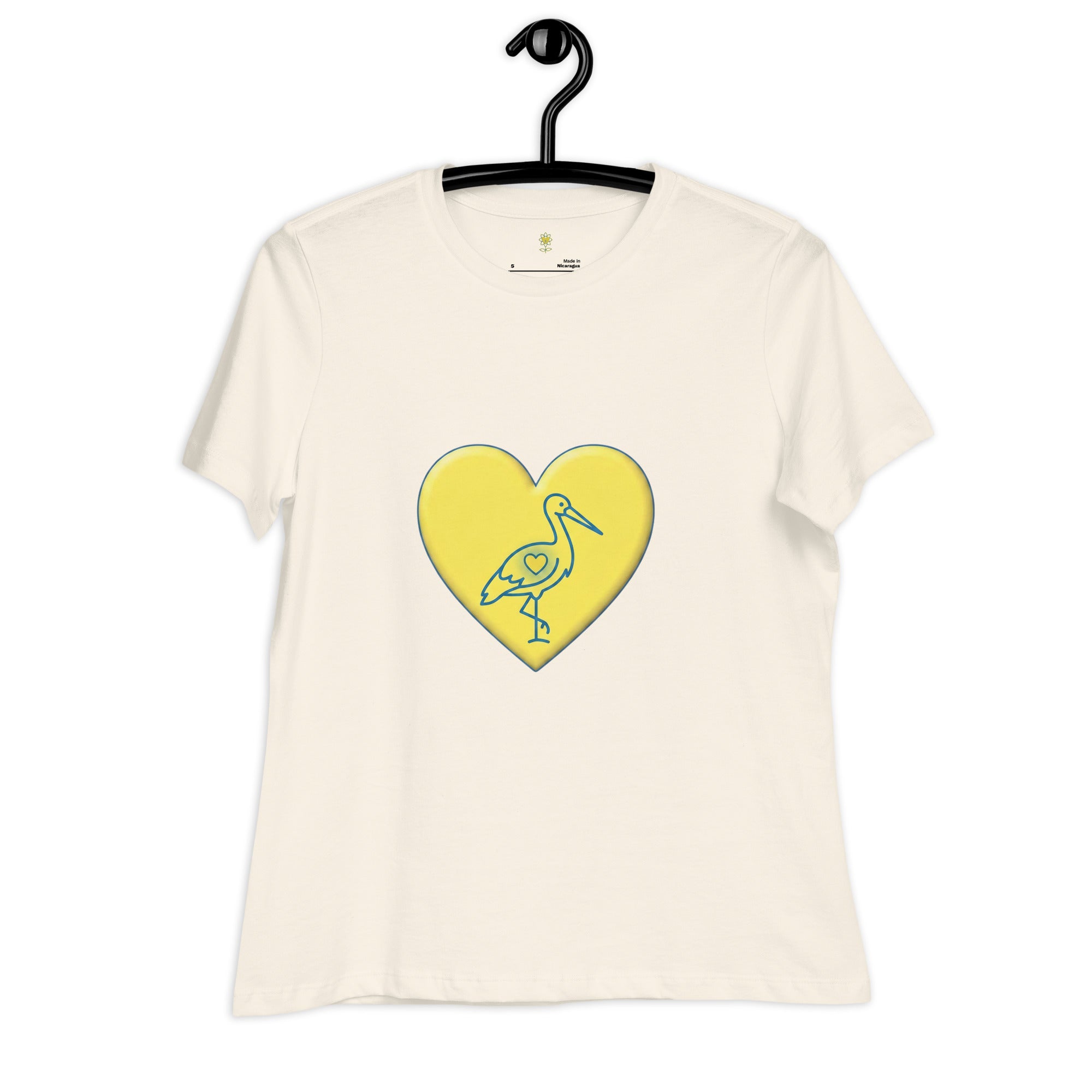 Stork Women's Relaxed T-Shirt UA - Alivwood