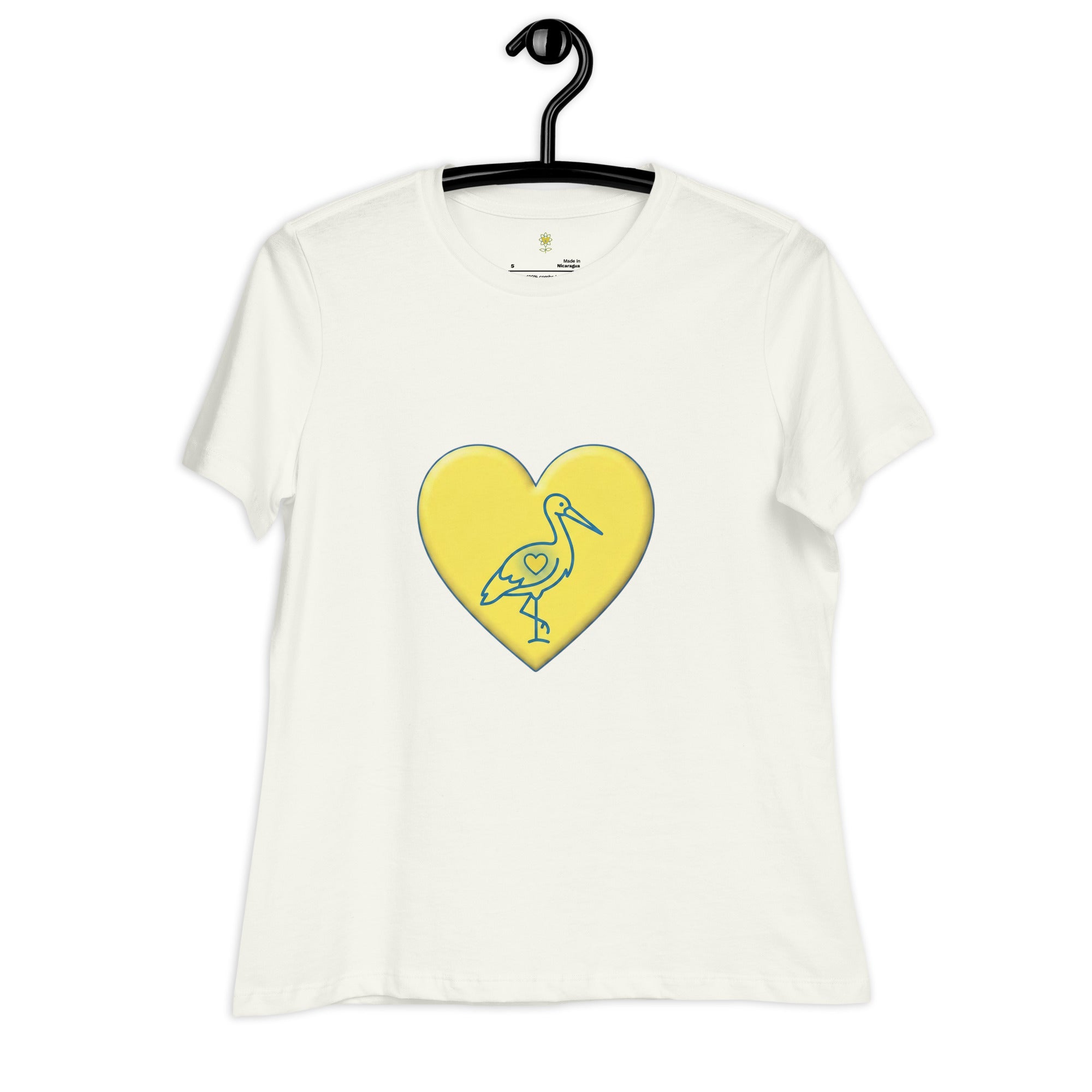 Stork Women's Relaxed T-Shirt UA - Alivwood