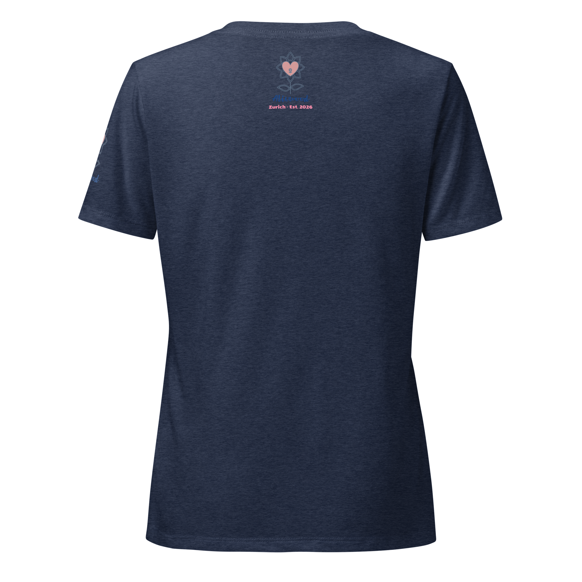 Kissing in Odesa Women’s relaxed v-neck t-shirt - Alivwood