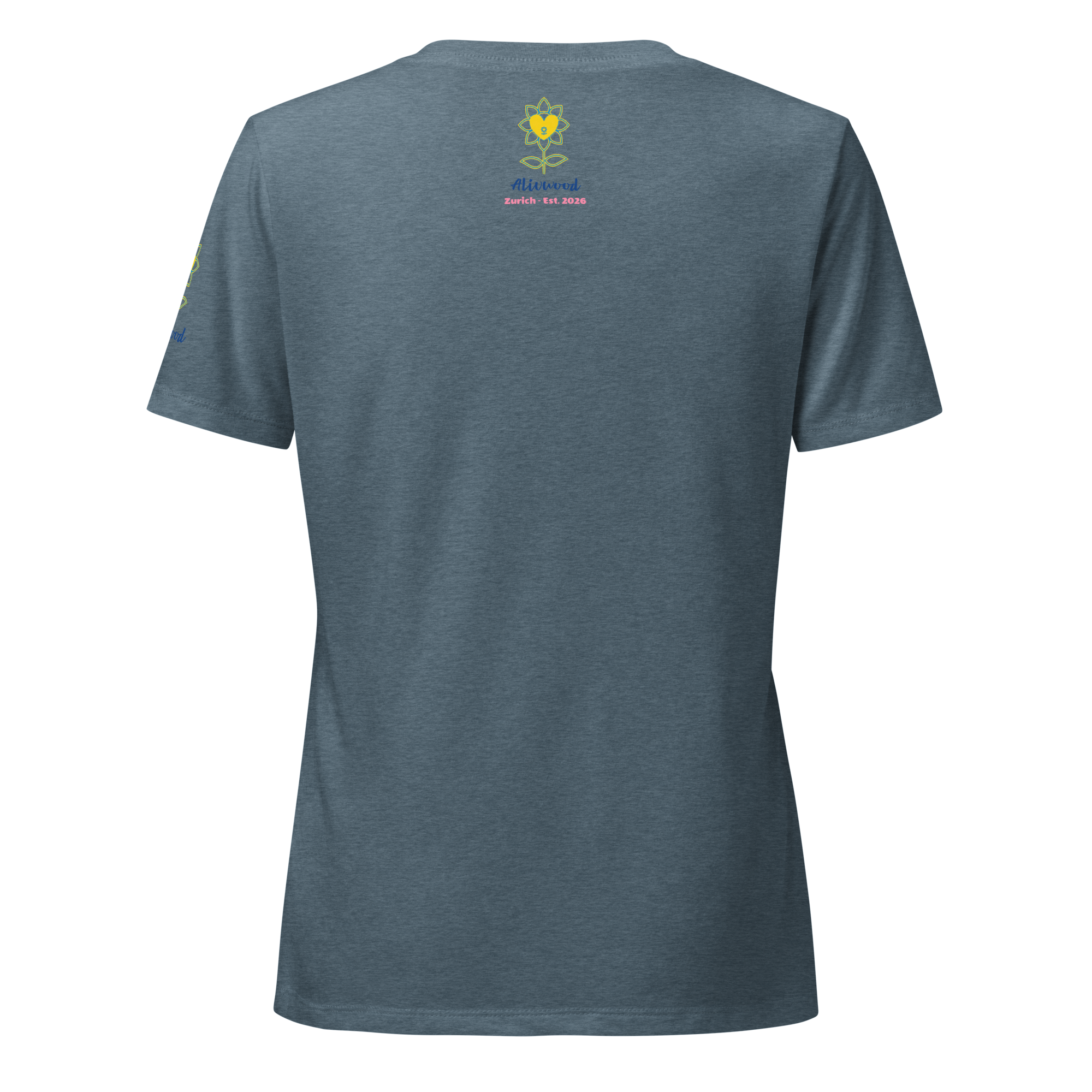 No Way Out Women’s relaxed v-neck t-shirt - Alivwood