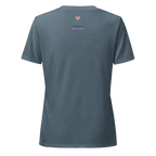 Kissing in Odesa Women’s relaxed v-neck t-shirt - Alivwood