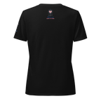 Kissing in Paris Women’s relaxed v-neck t-shirt - Alivwood