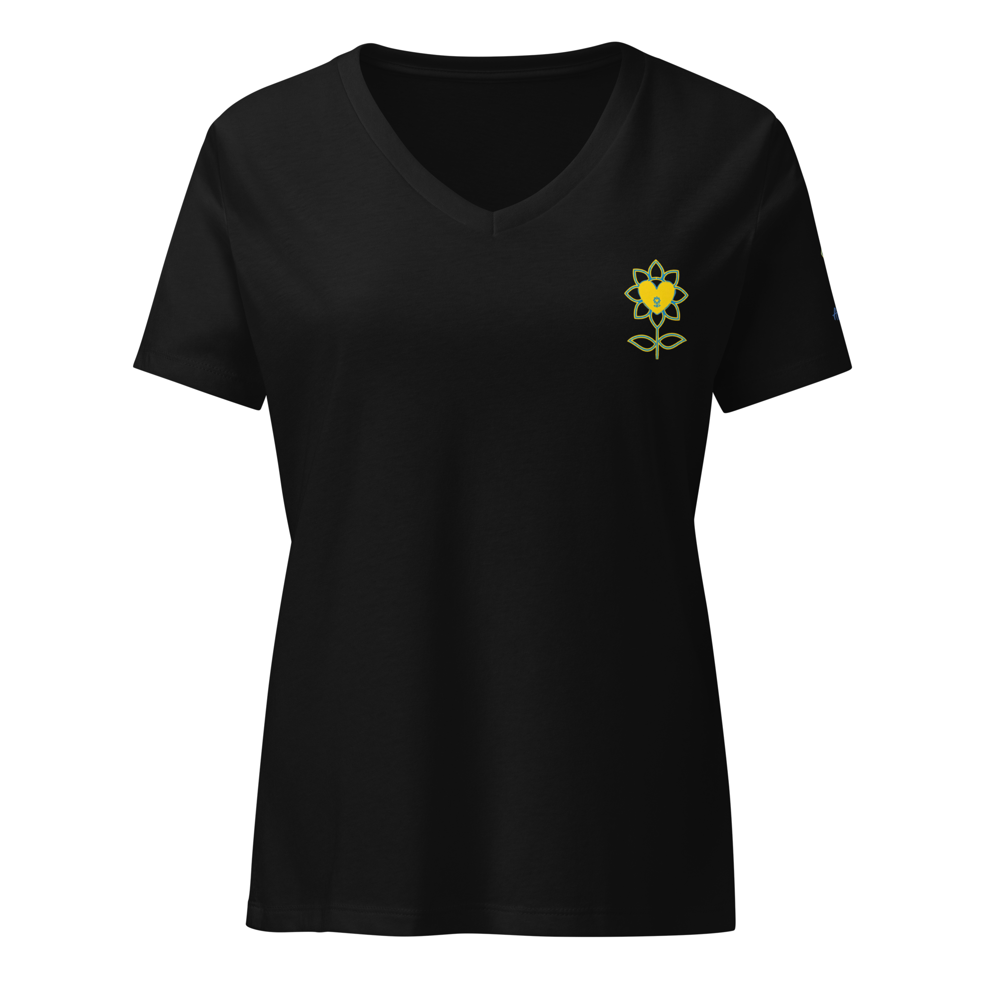 Dream come true Love Women’s relaxed v-neck t-shirt - Alivwood