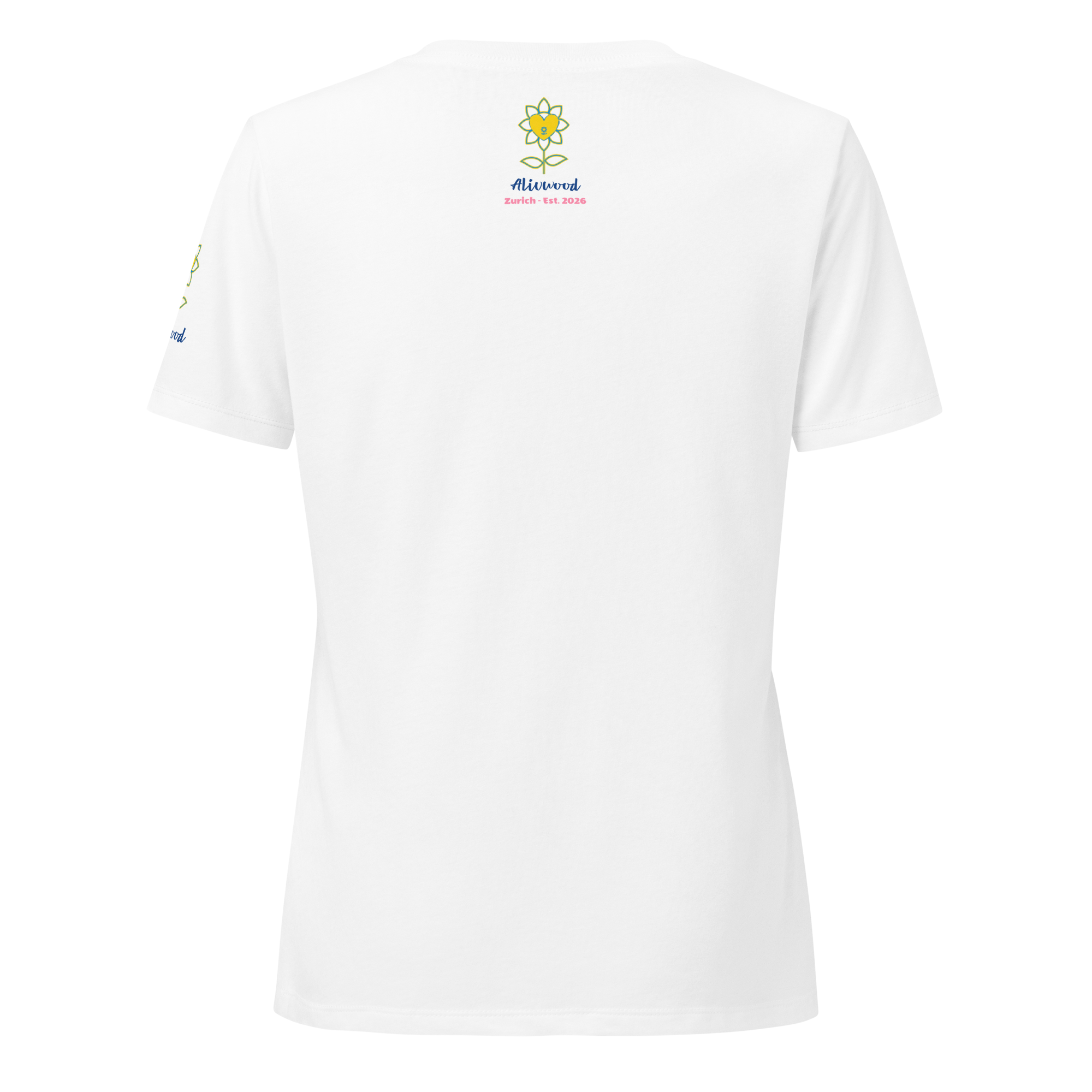No Way Out Women’s relaxed v-neck t-shirt - Alivwood