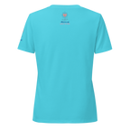 Kissing in Santorini Women’s relaxed v-neck t-shirt - Alivwood