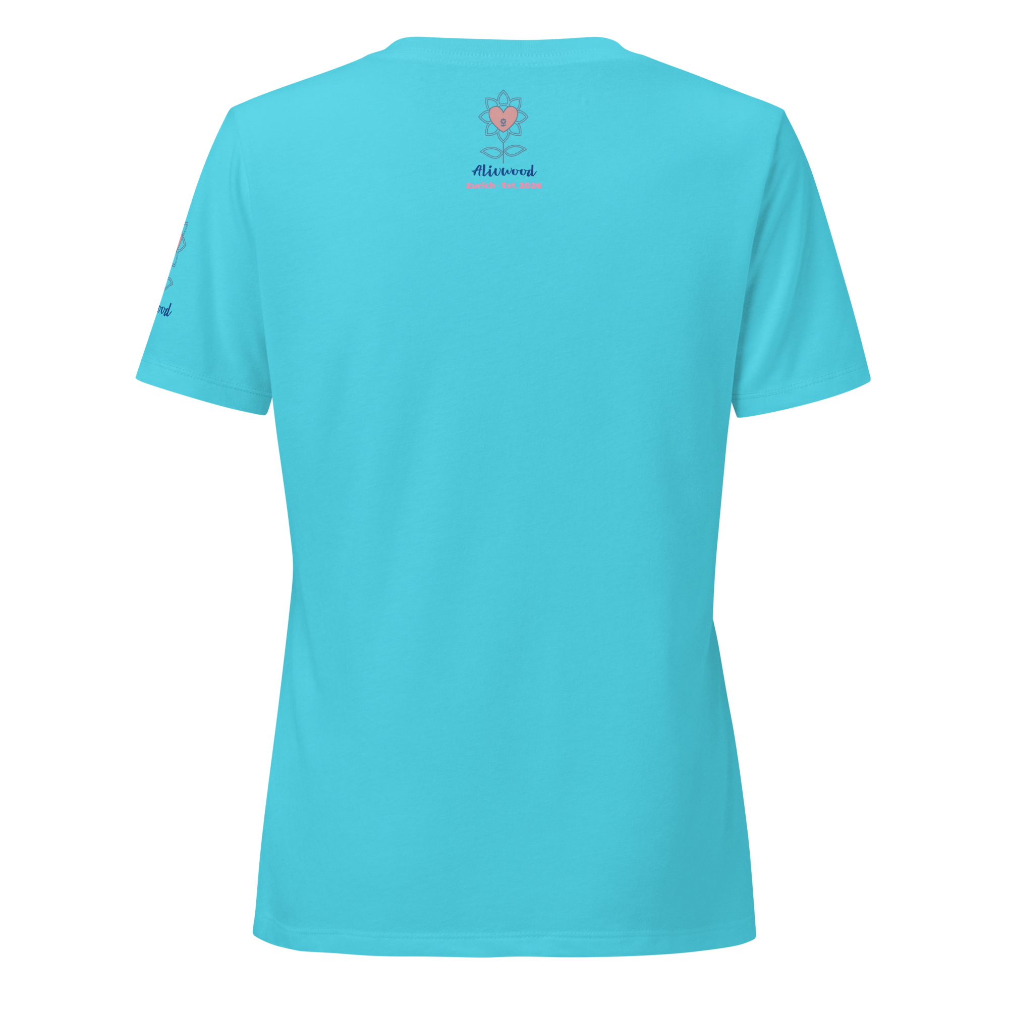 Kissing in Odesa Women’s relaxed v-neck t-shirt - Alivwood